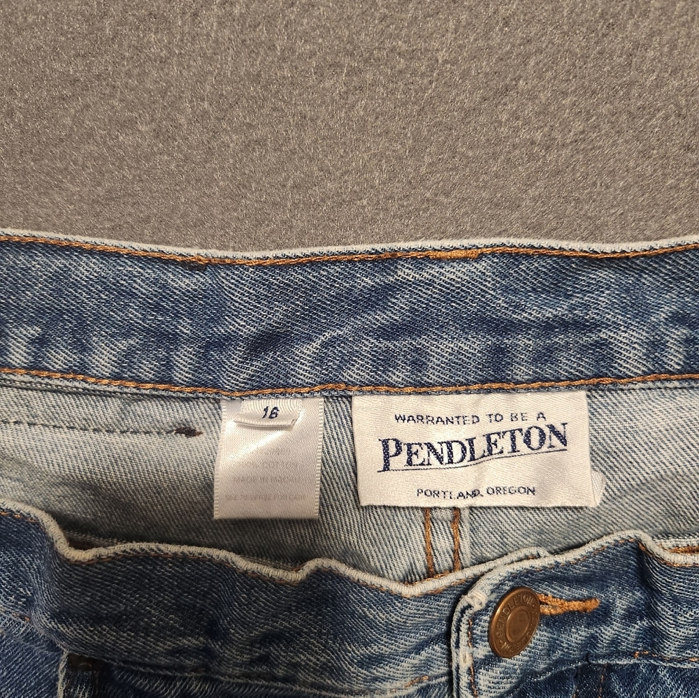 Pendleton Size 16 Blue - Picture 5 of 10